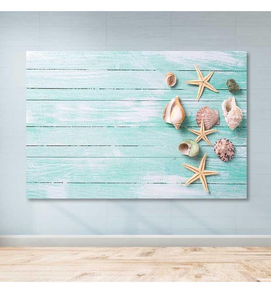 Dekoratives Leinwandbild, mehrfarbig, 100 % LEINWAND, Rahmen: 100 % HOLZ