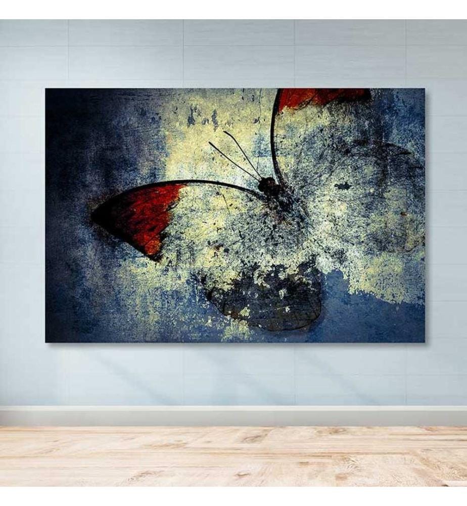 Dekoratives Leinwandbild, mehrfarbig, 100 % LEINWAND, Rahmen: 100 % HOLZ