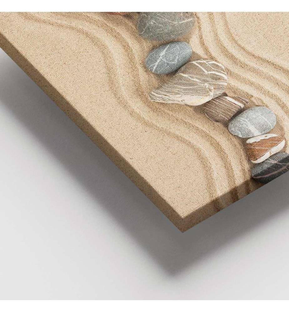 Dekoratives Leinwandbild, mehrfarbig, 100 % LEINWAND, Rahmen: 100 % HOLZ
