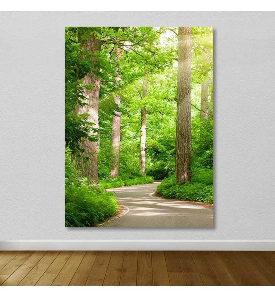 Dekoratives Leinwandbild, mehrfarbig, 100 % LEINWAND, Rahmen: 100 % HOLZ