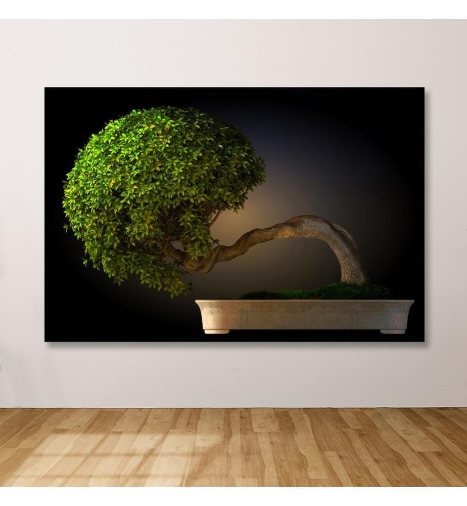Dekoratives Leinwandbild, mehrfarbig, 100 % LEINWAND, Rahmen: 100 % HOLZ