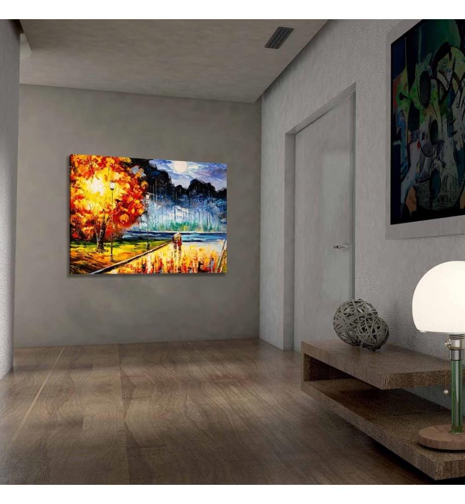 Dekoratives Leinwandbild, mehrfarbig, 100 % SUEDE CANVAS, Rahmen: 100 % HOLZ