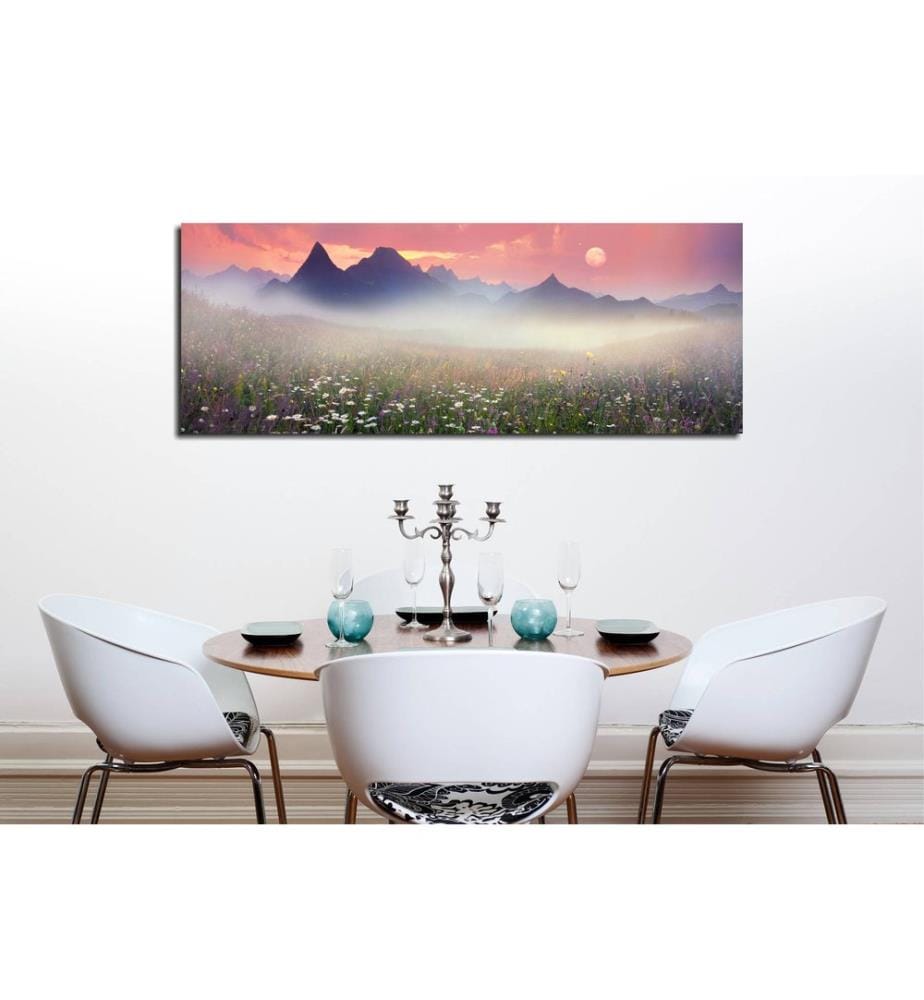 Dekoratives Leinwandbild, mehrfarbig, 100 % LEINWAND, Rahmen: 100 % HOLZ