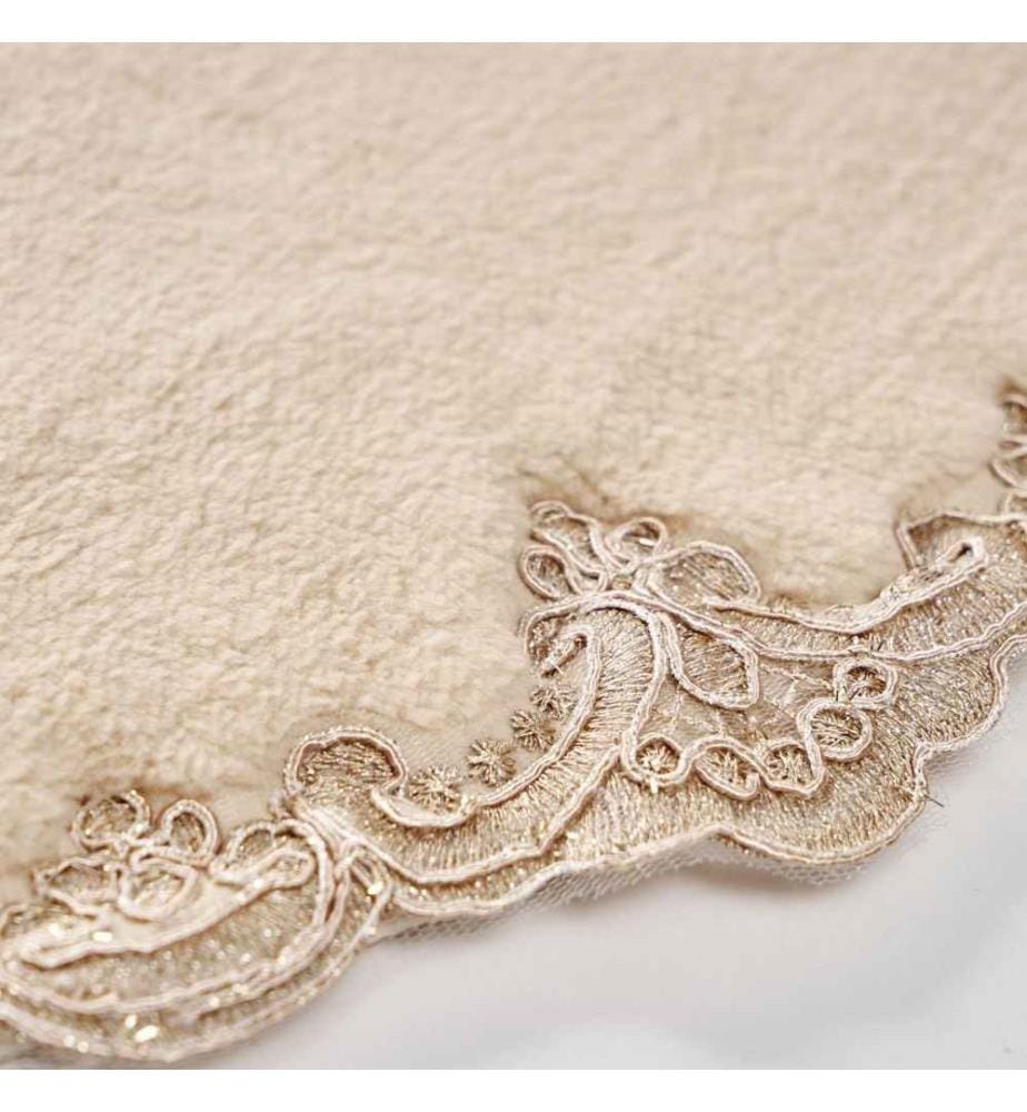 Badematten-Set, 2 Stück, Cappuccino, Polyester, 1500 gr-m²,