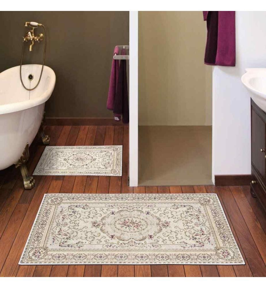 Bathmat Set, 2 Pieces, Multicolor, Polyester, 850 gr-m²