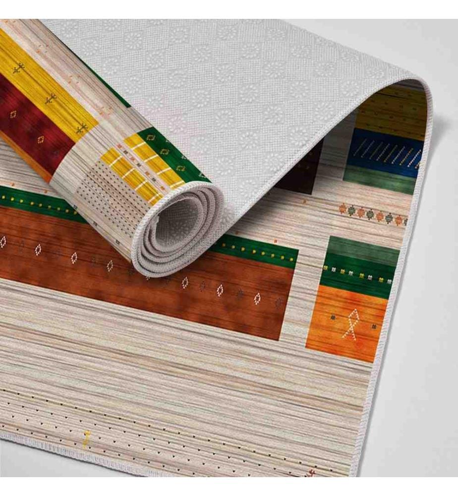 Bathmat Set, 2 Pieces, Multicolor, Polyester, 850 gr-m²
