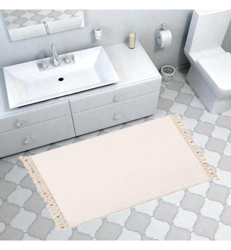 Bathmat, White, Acrylic, 1200 gr-m²