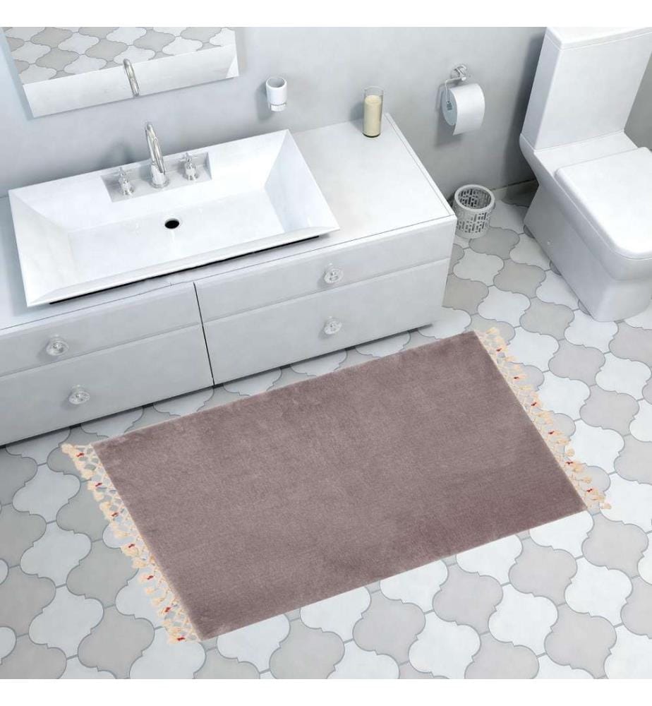 Bathmat, Grey, Acrylic, 1200 gr-m²