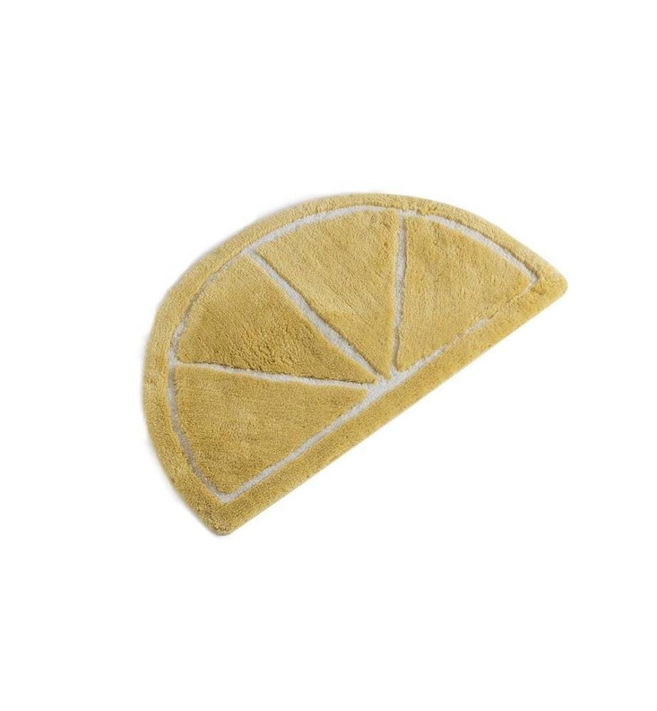 Bathmat, Yellow, Acrylic, 18-30 mm Pile Height