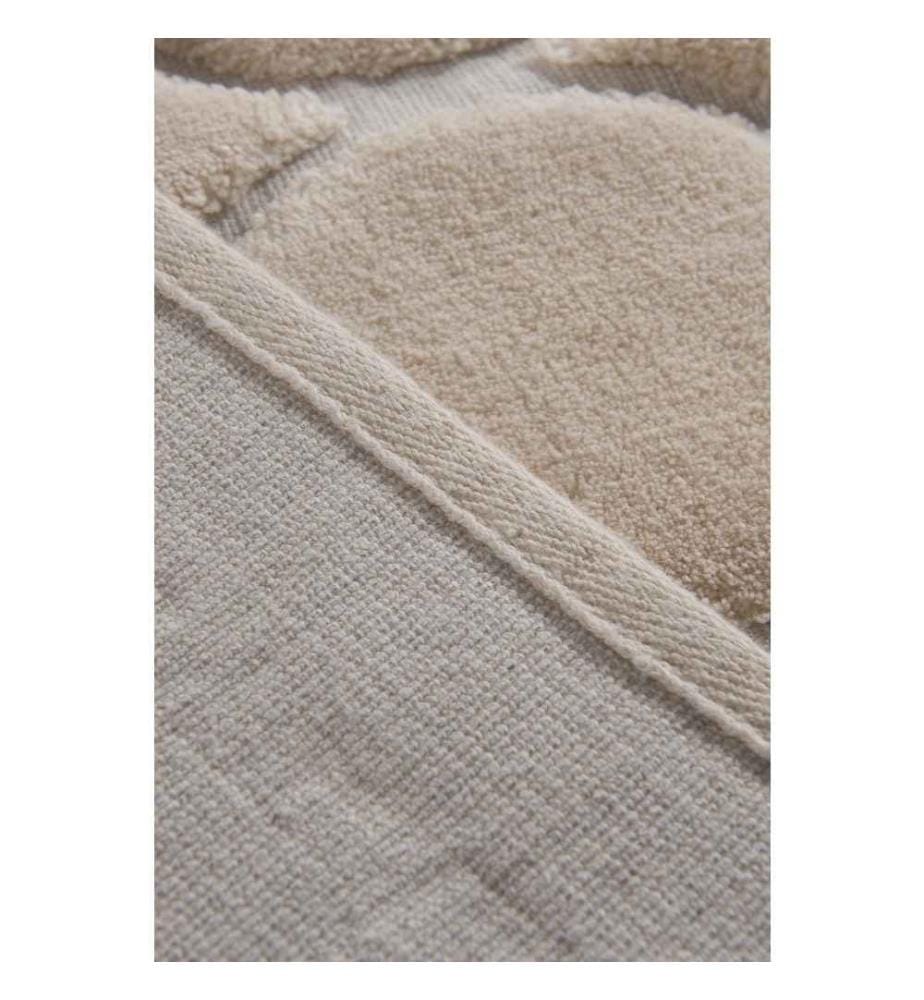 Badematten-Set, 2-teilig, Beige, Baumwolle, 25 mm Florhöhe