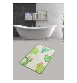 Tappeto da bagno, Multicolore, Micropoliammide, Antiallergico