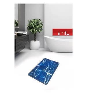 Tappeto da bagno, Multicolore, Micropoliammide, Antiallergico