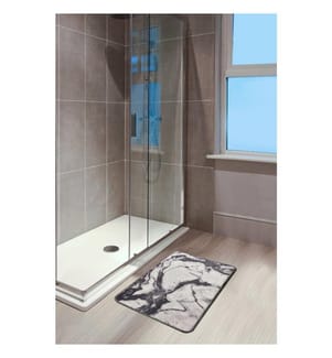 Tappeto da bagno, Multicolore, Micropoliammide, Antiallergico