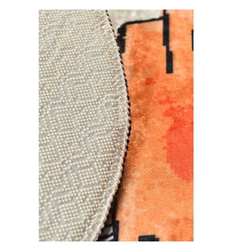 Bathmat Set, 2 Pieces, Multicolor, Velvet Fabric, 10 mm Pile Height