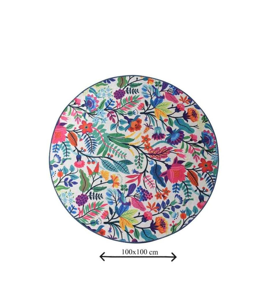 Bathmat, Multicolor, Velvet Fabric, 10 mm Pile Height