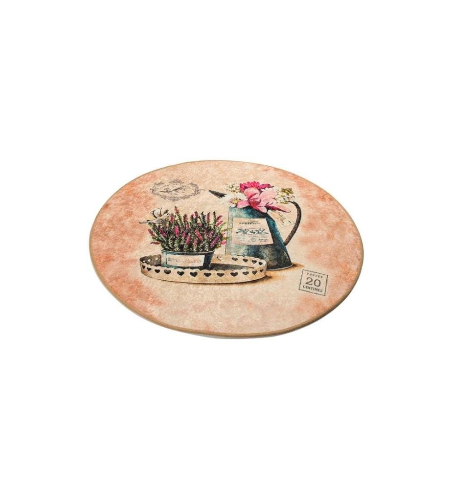 Bathmat, Multicolor, Velvet Fabric, 10 mm Pile Height
