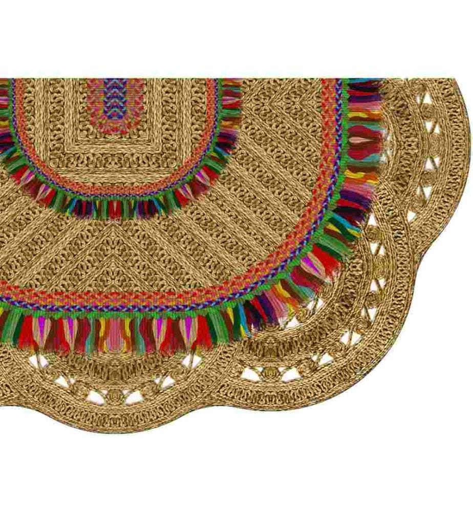 Bathmat Set, 2 Pieces, Cream, Polyester, 1300 gr-m²