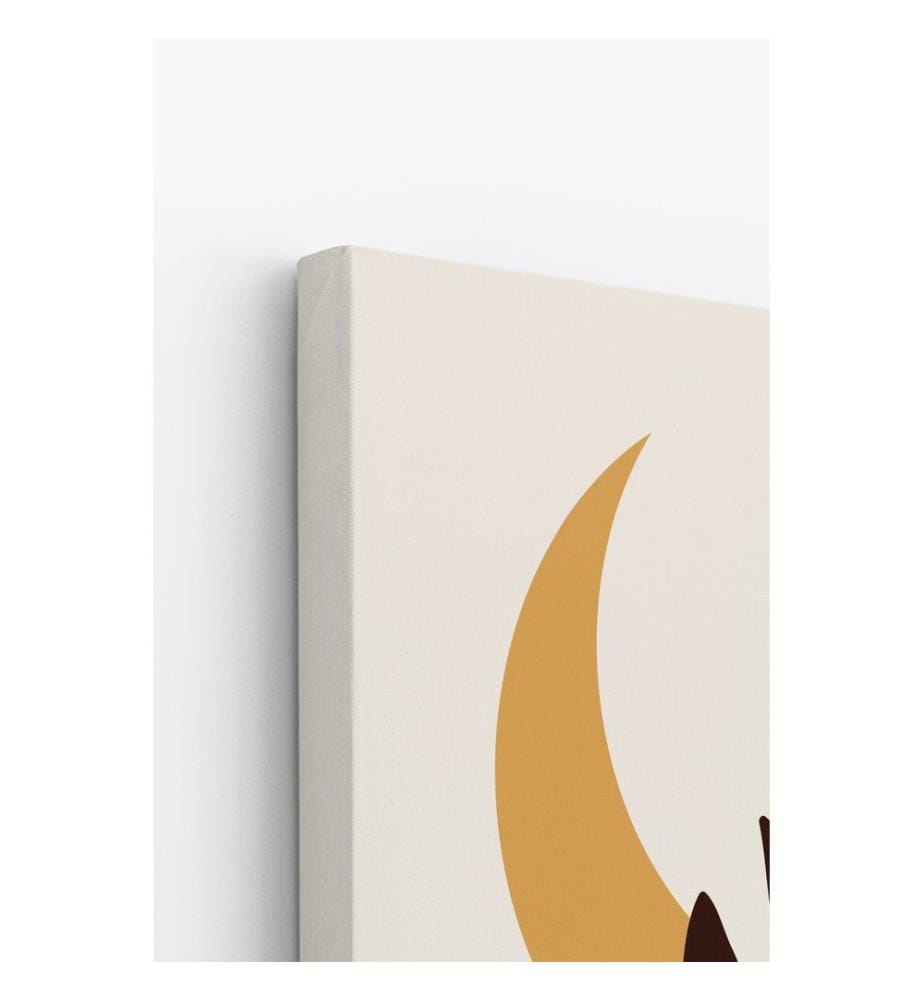 Dekorative Leinwand, 3-teilig, mehrfarbig, 100 % LEINWAND