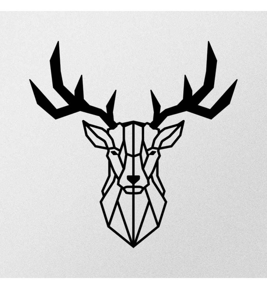 Decorative Metal Wall Accessory, Black, Metal