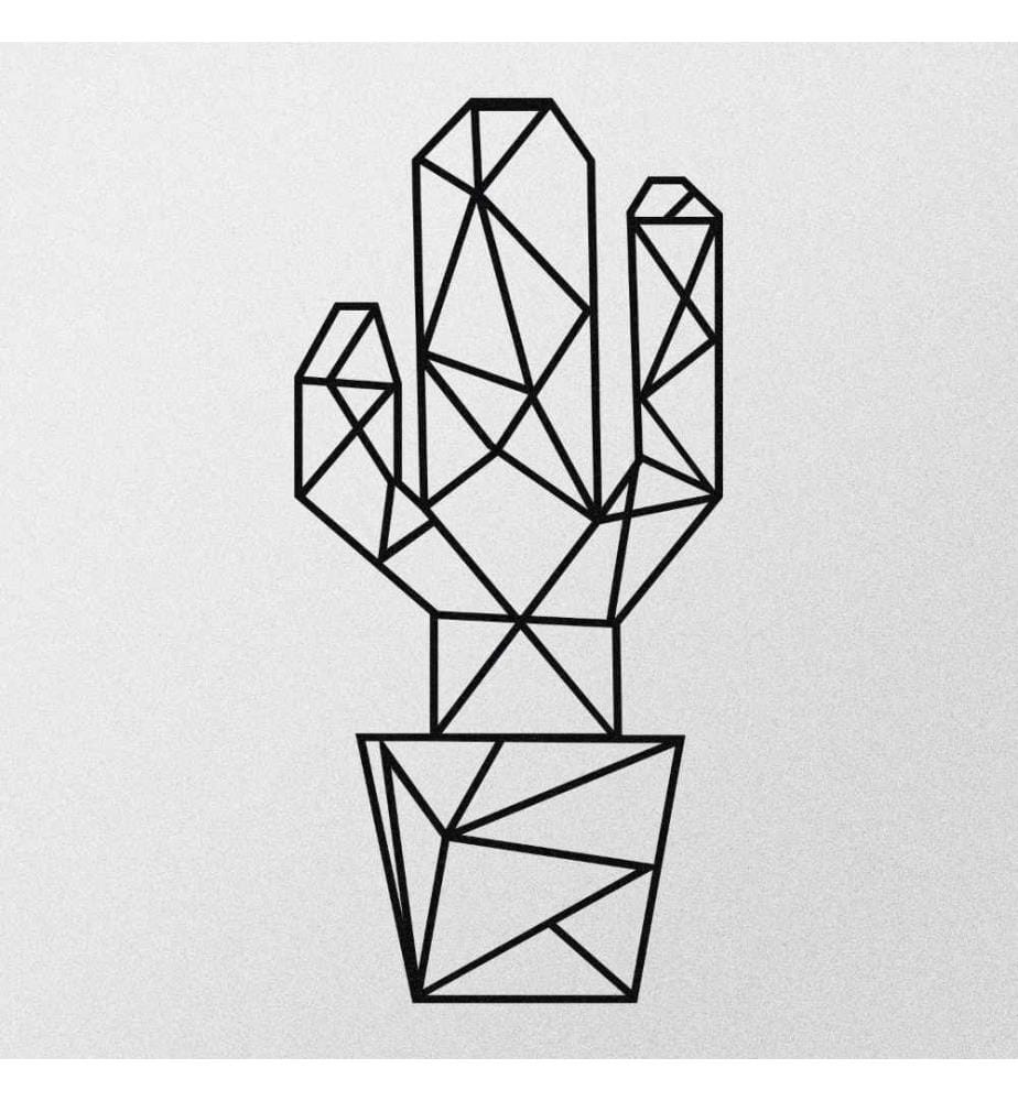 Decorative Metal Wall Accessory, Black, Metal