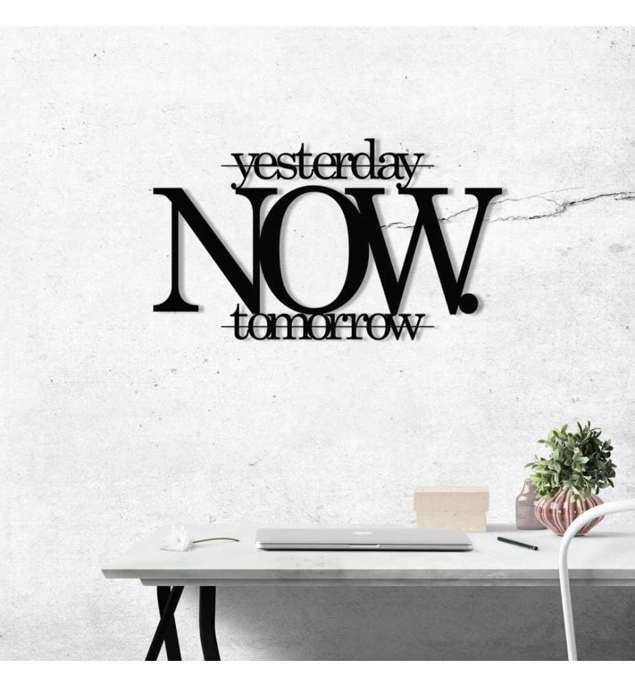 Decorative Metal Wall Accessory, Black, Metal