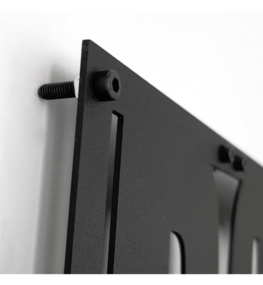 Decorative Metal Wall Accessory, Black, Metal