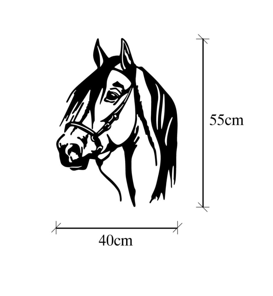 Decorative Metal Wall Accessory, Black, Metal