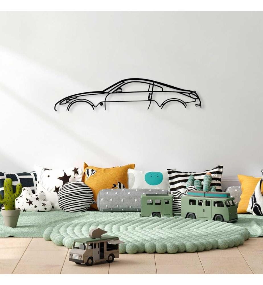 Decorative Metal Wall Accessory, Black, Metal