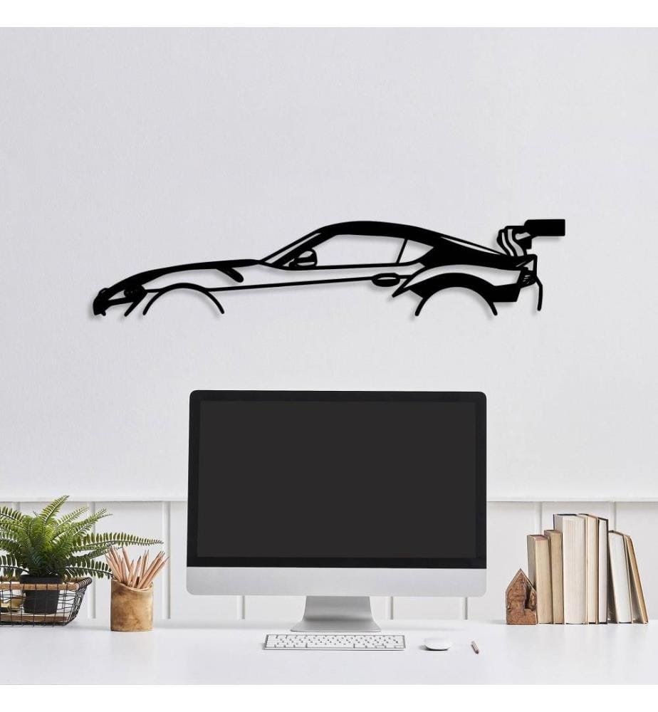 Decorative Metal Wall Accessory, Black, Metal