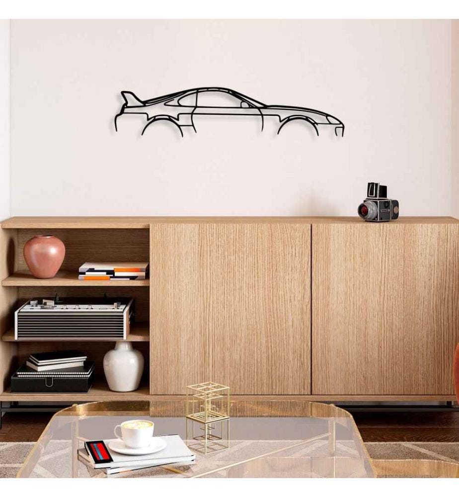 Decorative Metal Wall Accessory, Black, Metal