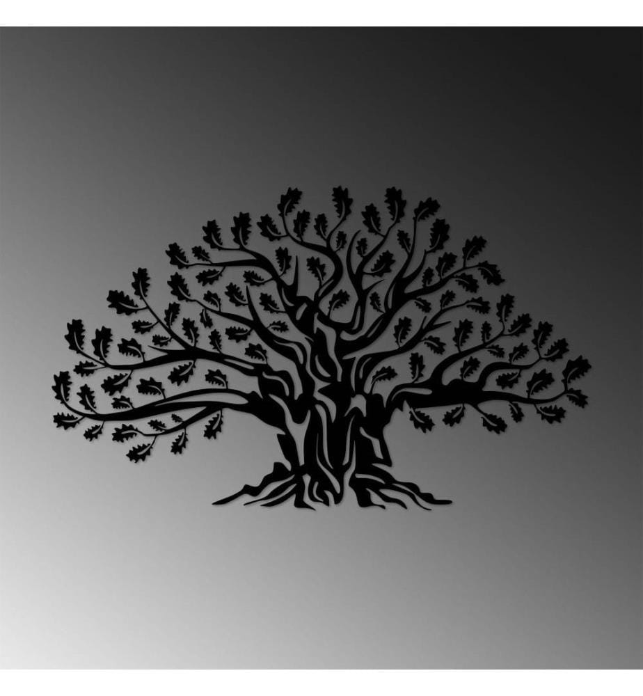 Decorative Metal Wall Accessory, Black, Metal