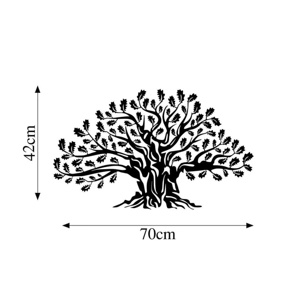 Decorative Metal Wall Accessory, Black, Metal