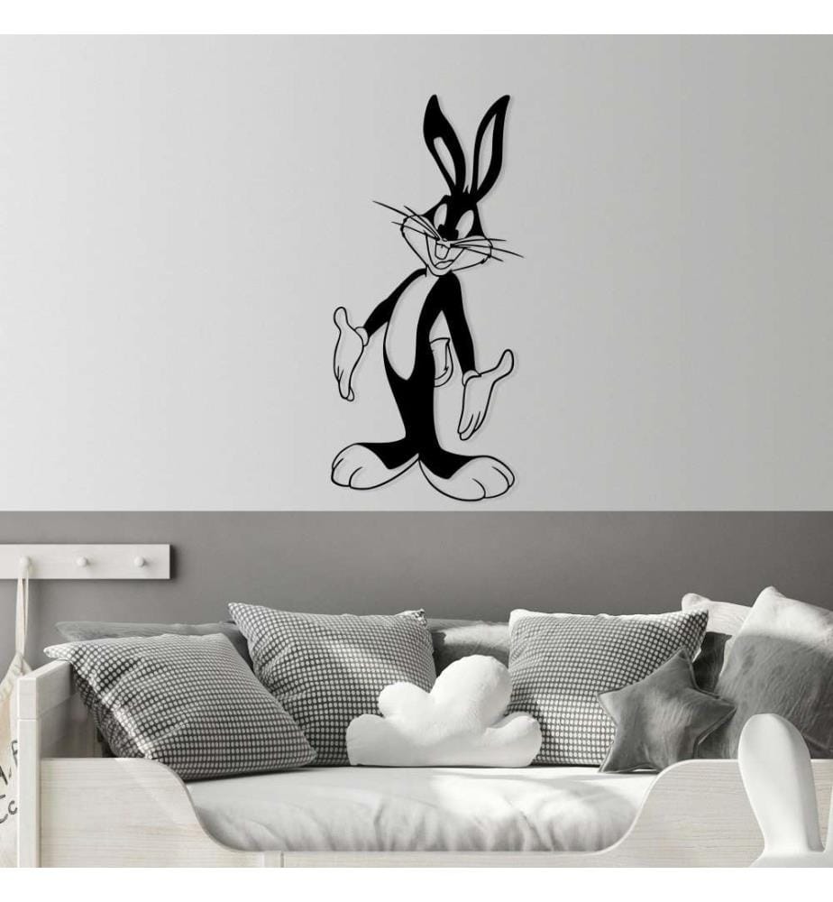 Decorative Metal Wall Accessory, Black, Metal