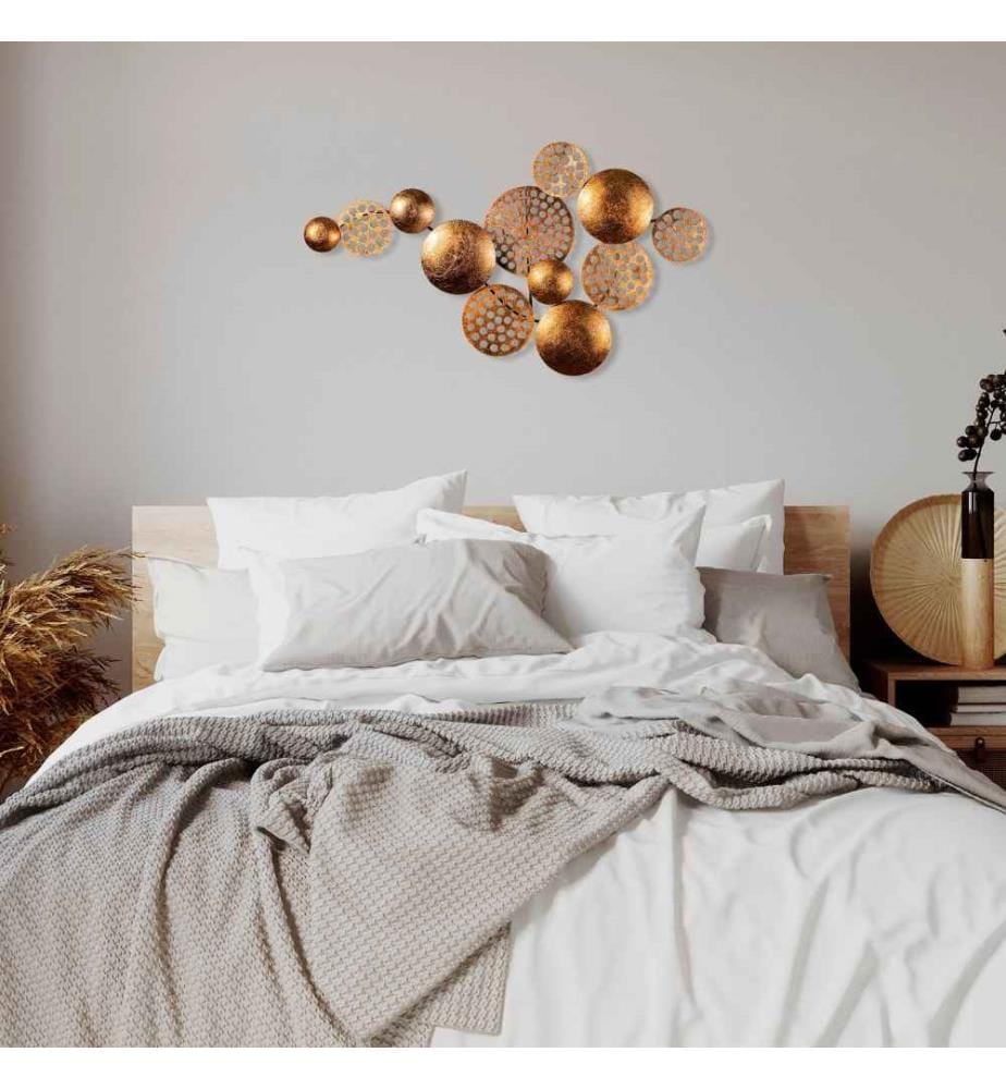 Decorative Metal Wall Accessory, Copper, Metal