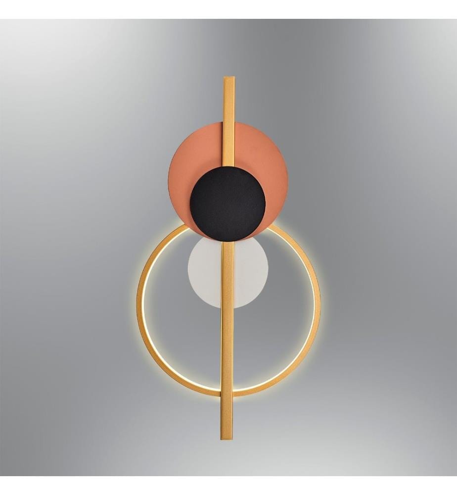 Wandleuchte, Multicolor, Metallgehäuse