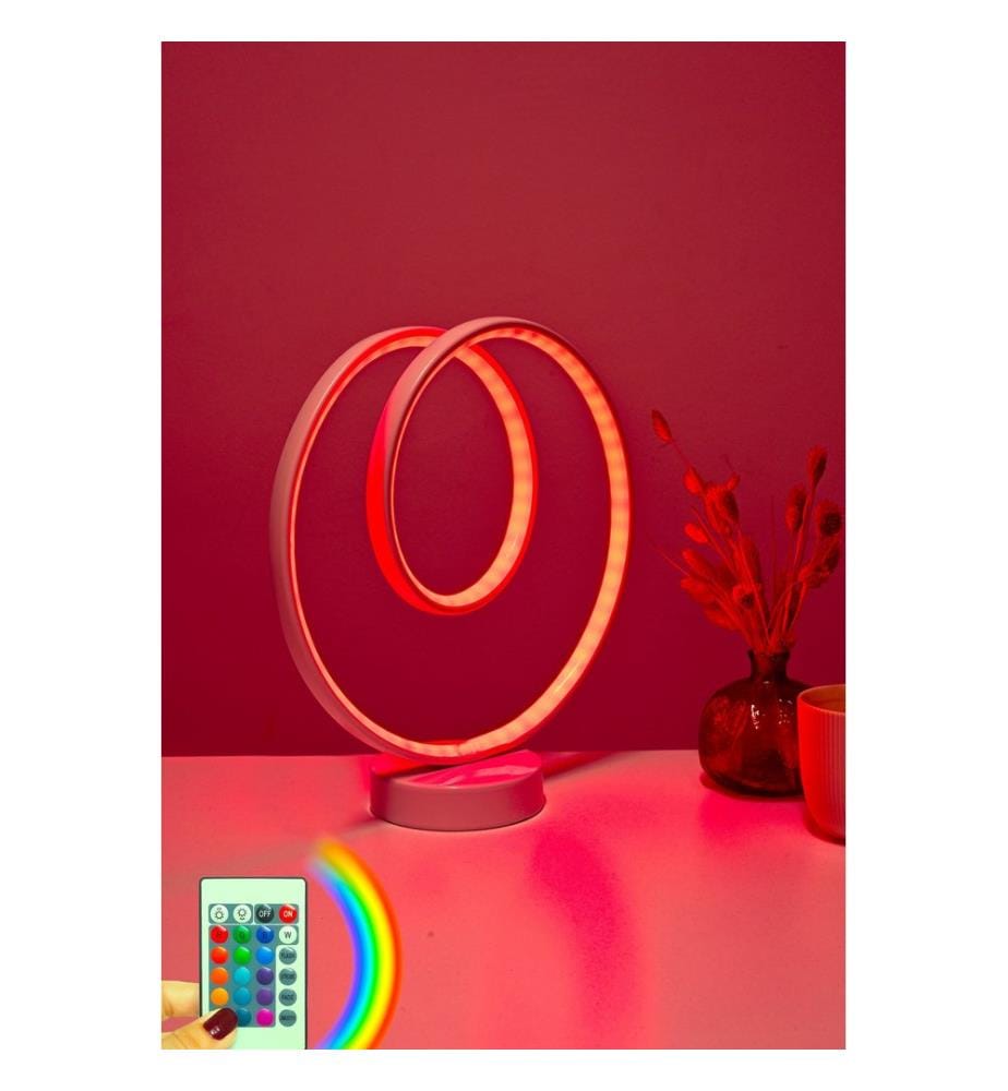 Tischleuchte, Multicolor, 100% Aluminium