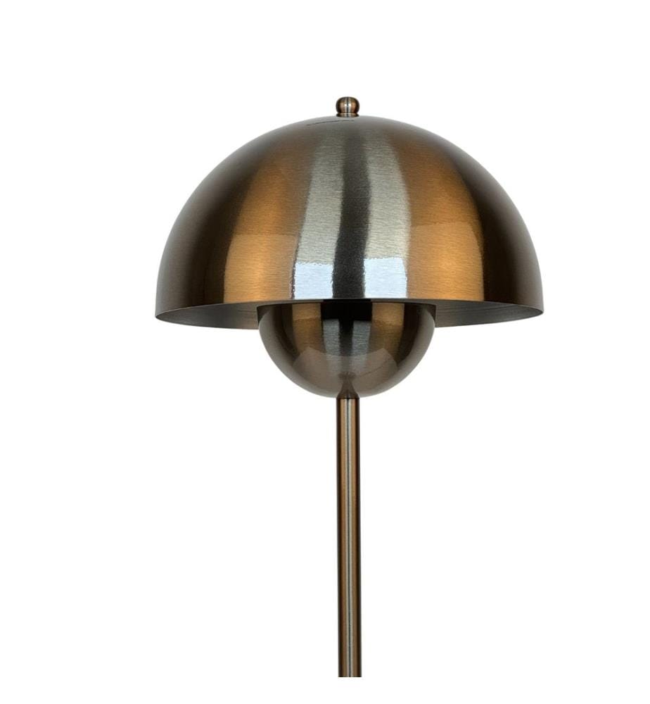 Tischlampe, Metallgehäuse, Antiquität