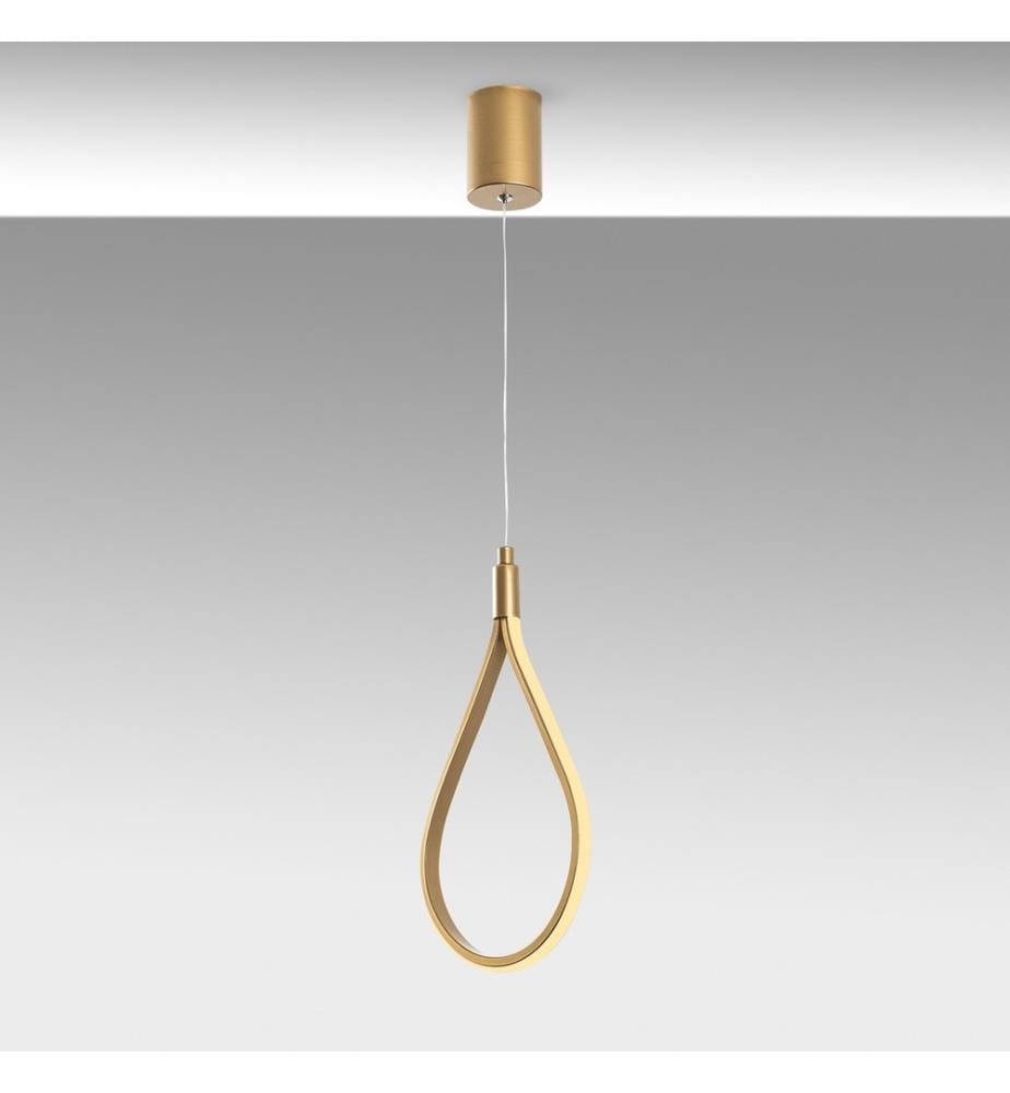 Chandelier, Gold, Metal Body, Metal Base Plate