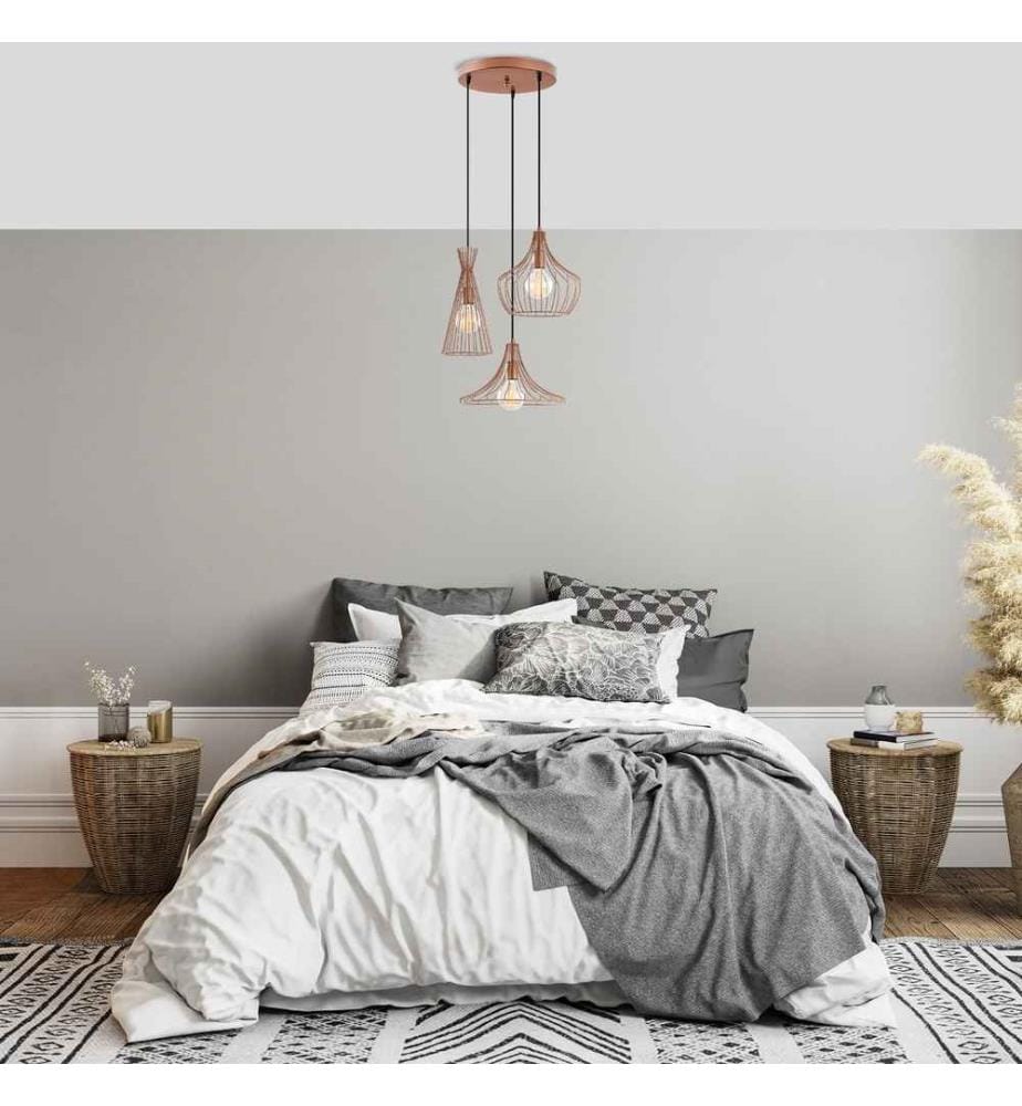 Lustre, Cuivre, Corps en métal