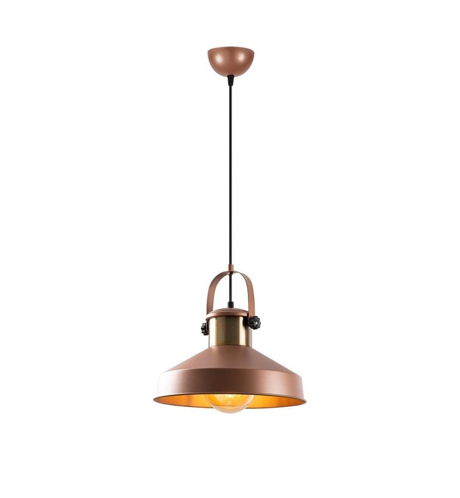 Chandelier, Copper, Metal Body