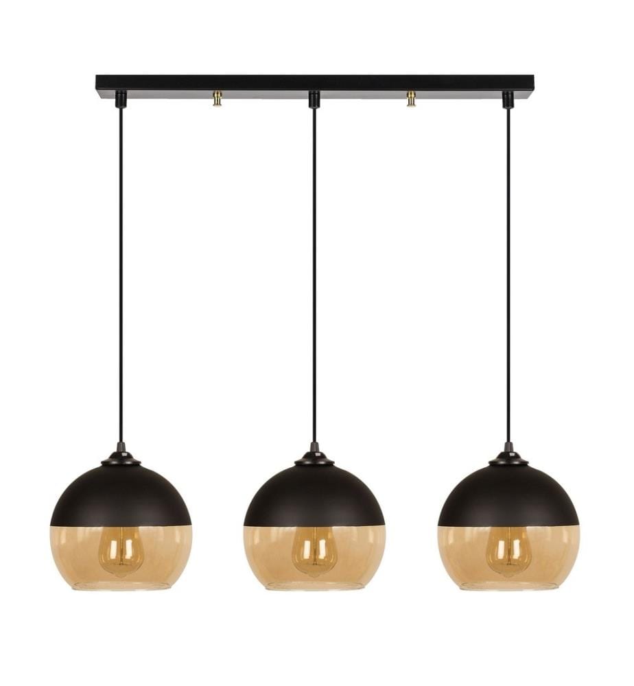 Chandelier, Black Honey, Iron Body