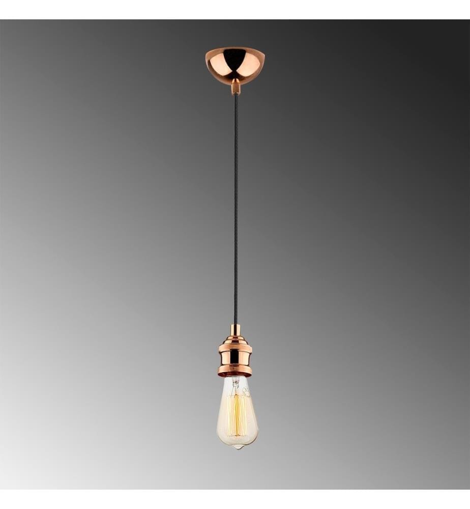 Chandelier, Copper, Metal Body