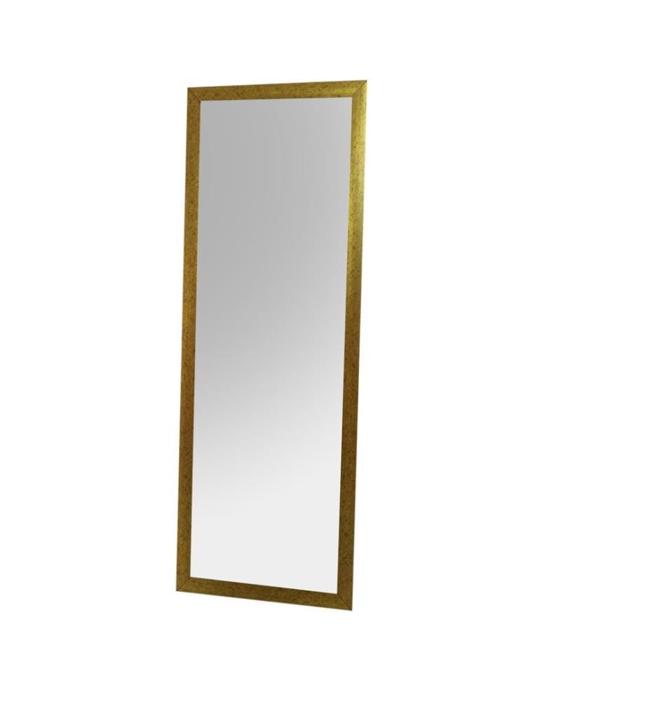 Miroir de cheval, doré, plastique