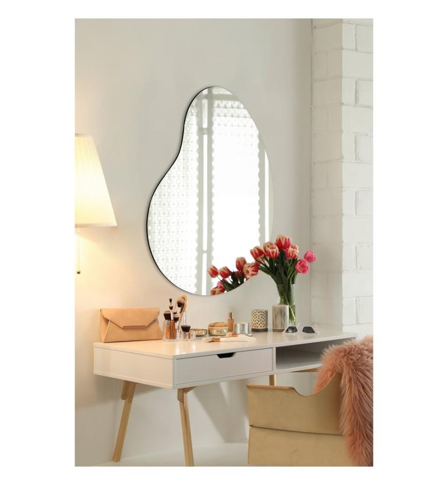 Specchio, Argento, Specchio infrangibile a prova di otturatore, Specchio acrilico con supporto in MDF