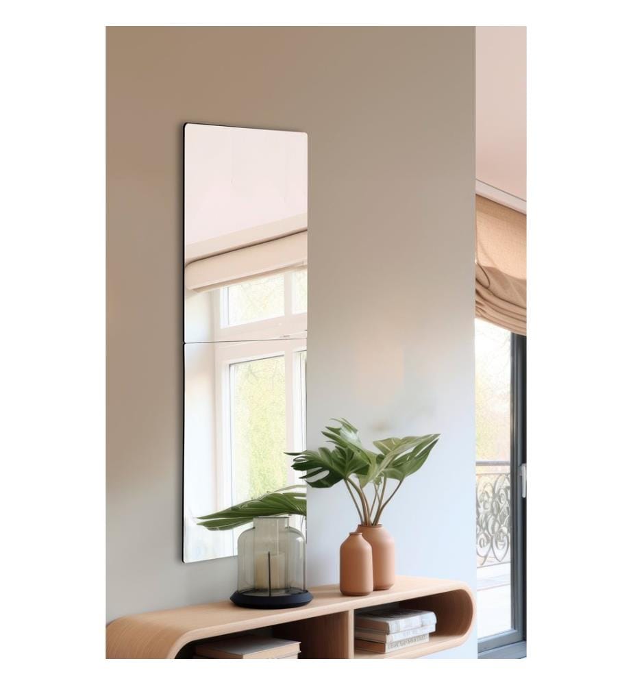 Spiegel, Silber, Shutterproof Unbreakable Mirror, Acryl Mirror With MDF Backing