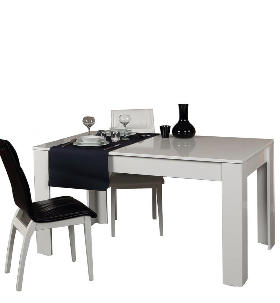 Glänzend,Weiss, Couchtische, 150X78X90 cm, Melaminbeschichtete Partikelplatte
