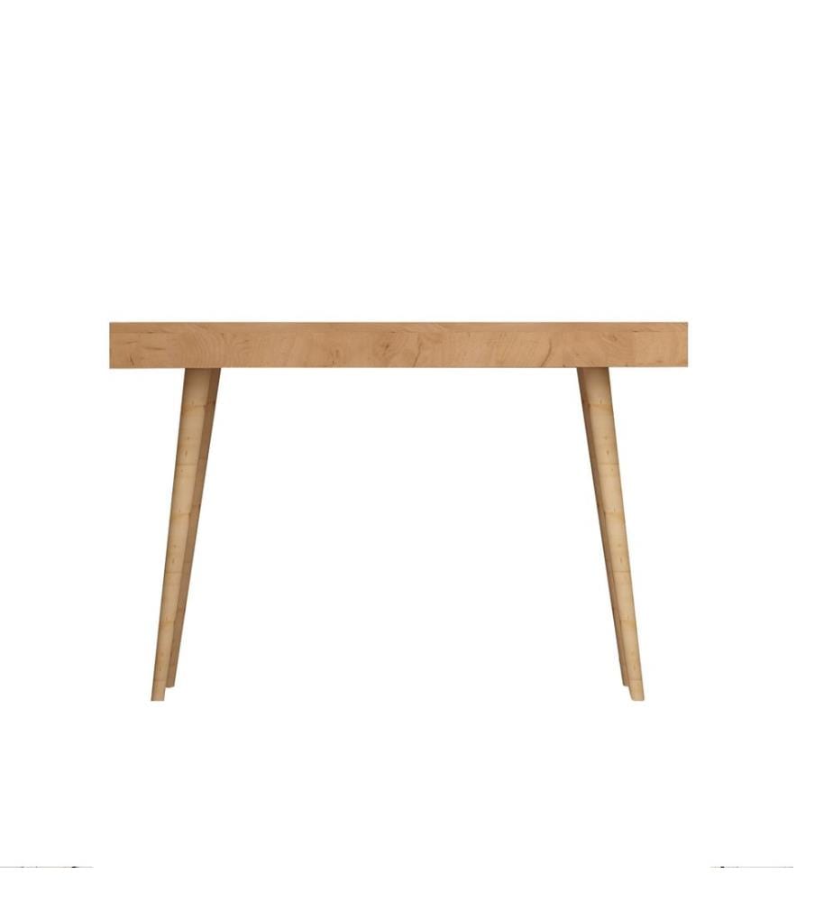 Study Desk, OakWhite, Melamine Coated Particle Board