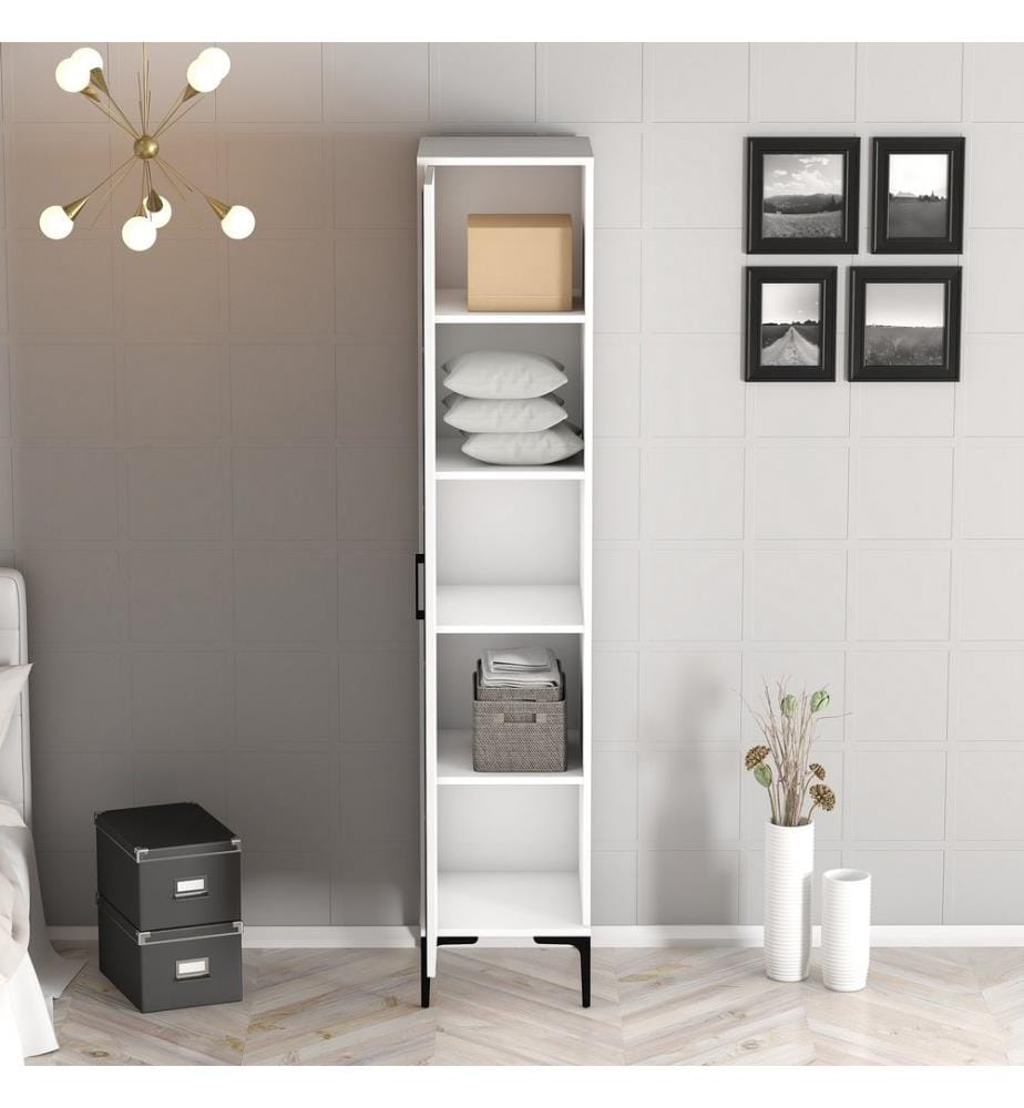 Armoire, Blanc, Panneau de particules mélaminé