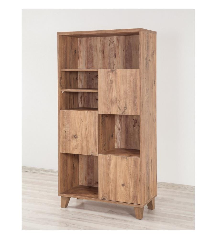 Jaw Atlantic, Librerie, 155X80X36 cm, Piastra Di Particelle Con Rivestimento Melamina