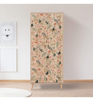Colorée, Armoires À Vêtements, 190X80X45 cm, Plaque De Particules Enrobée De Mélamine